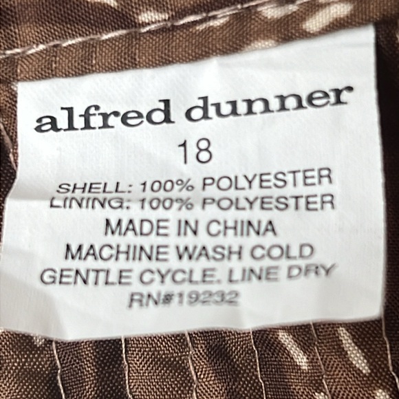 Alfred Dunner Montego Bay Printed Reversible Quilted Jacket - Picture 10 of 10